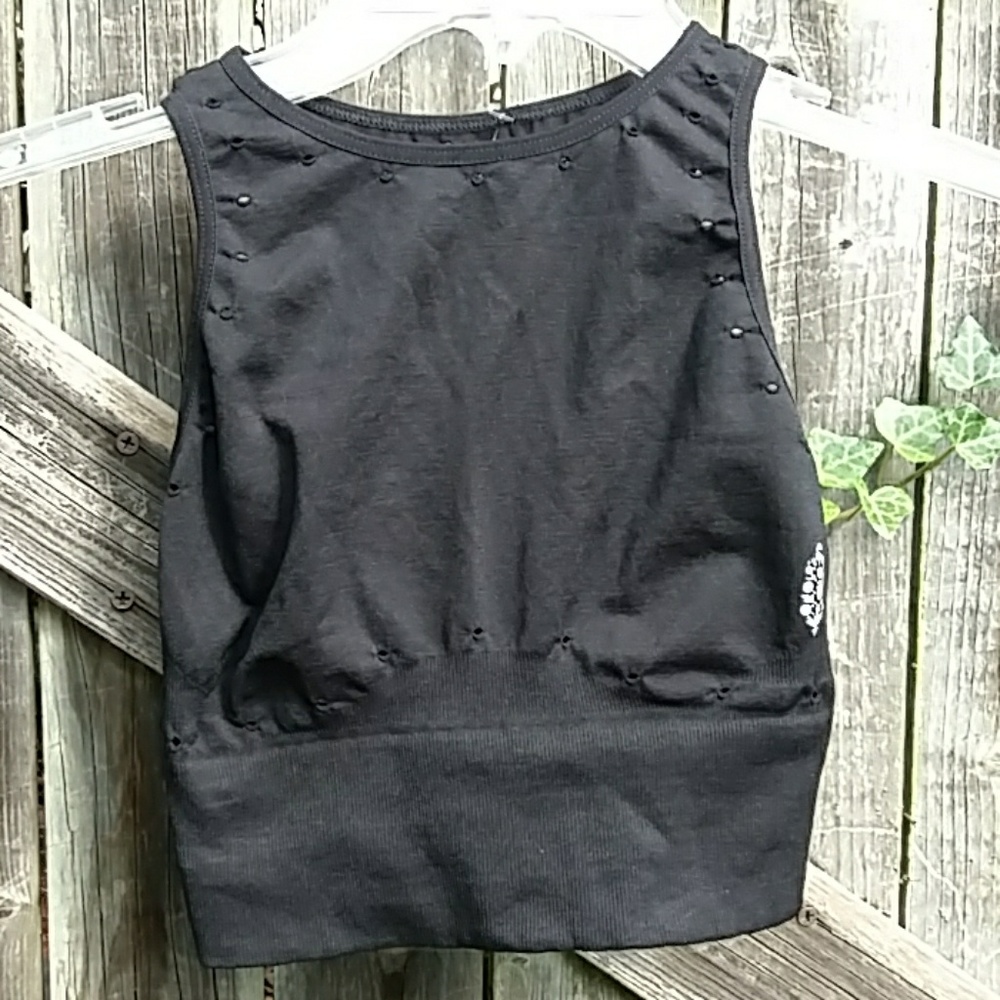Free People Sports Bra, Black